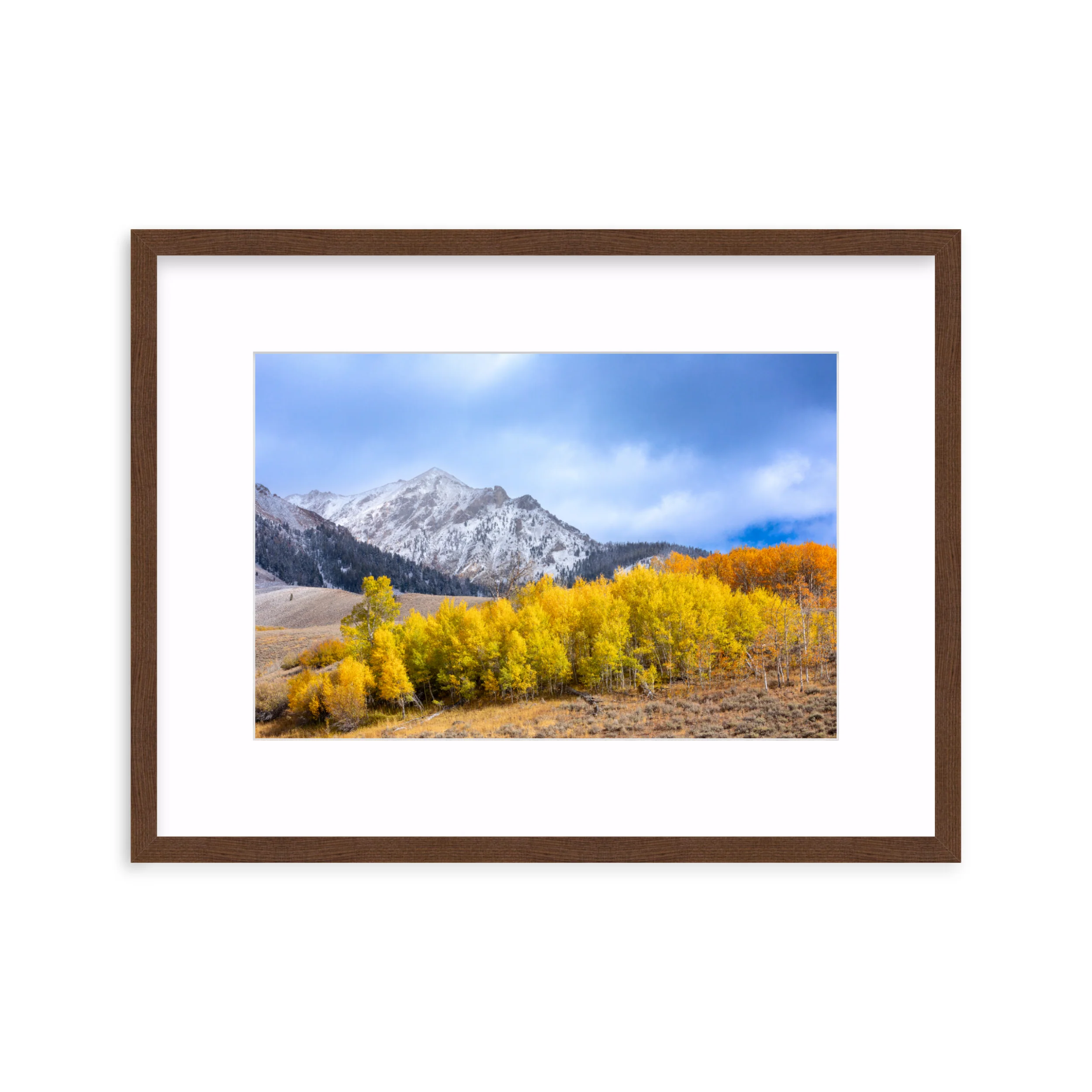 Boulder Peak At First Snow - Image 4