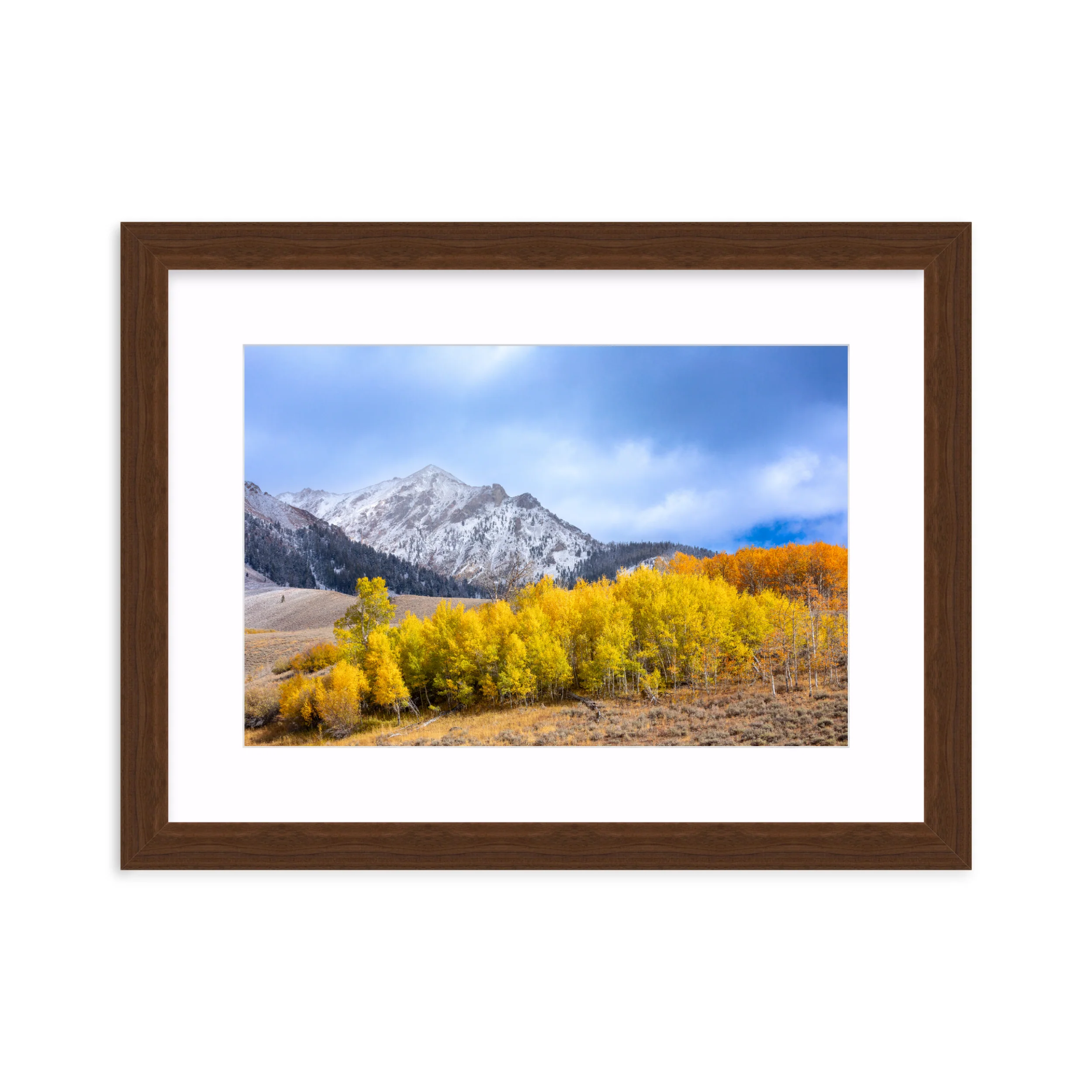 Boulder Peak At First Snow - Image 7