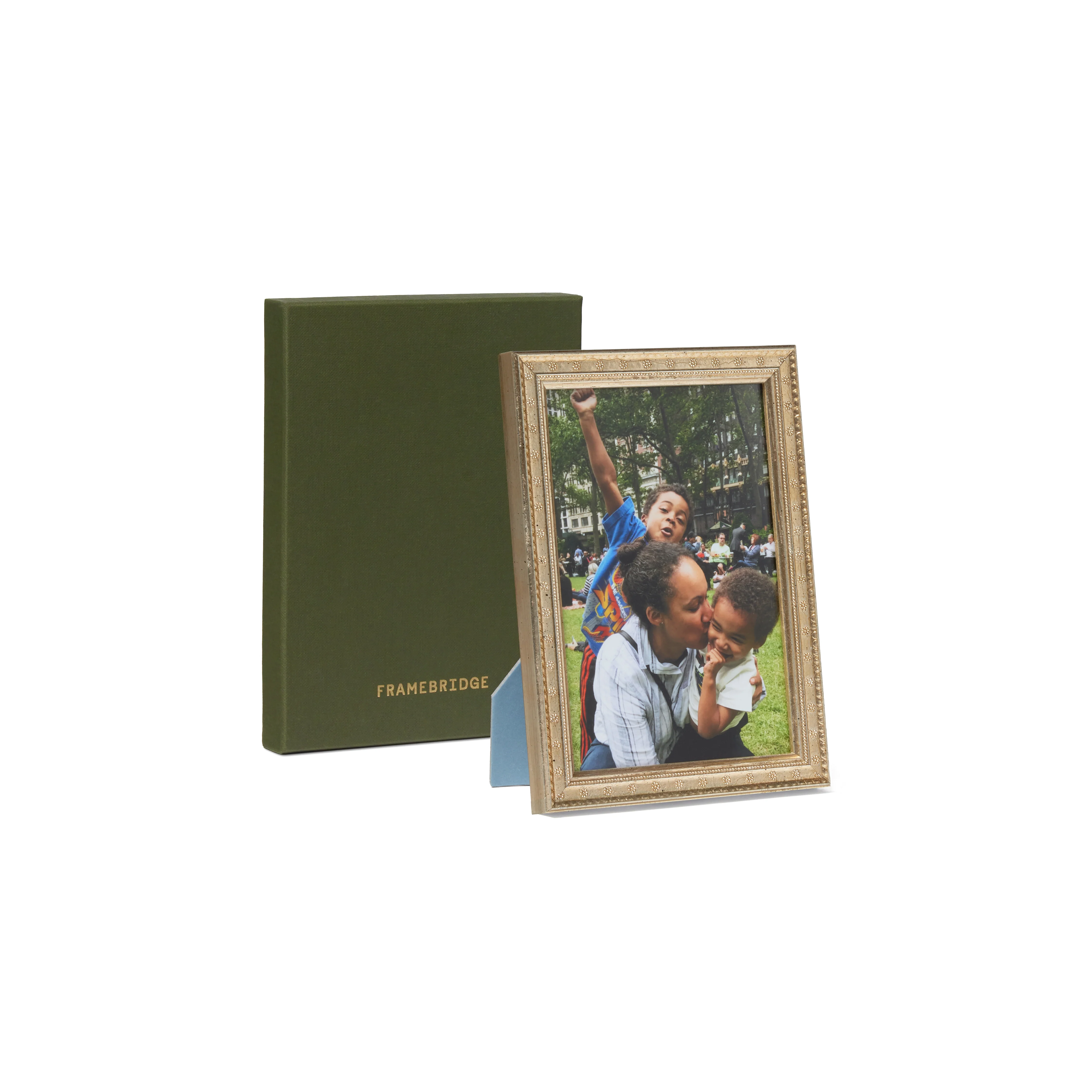 Daisy Frame Silver: 5x7