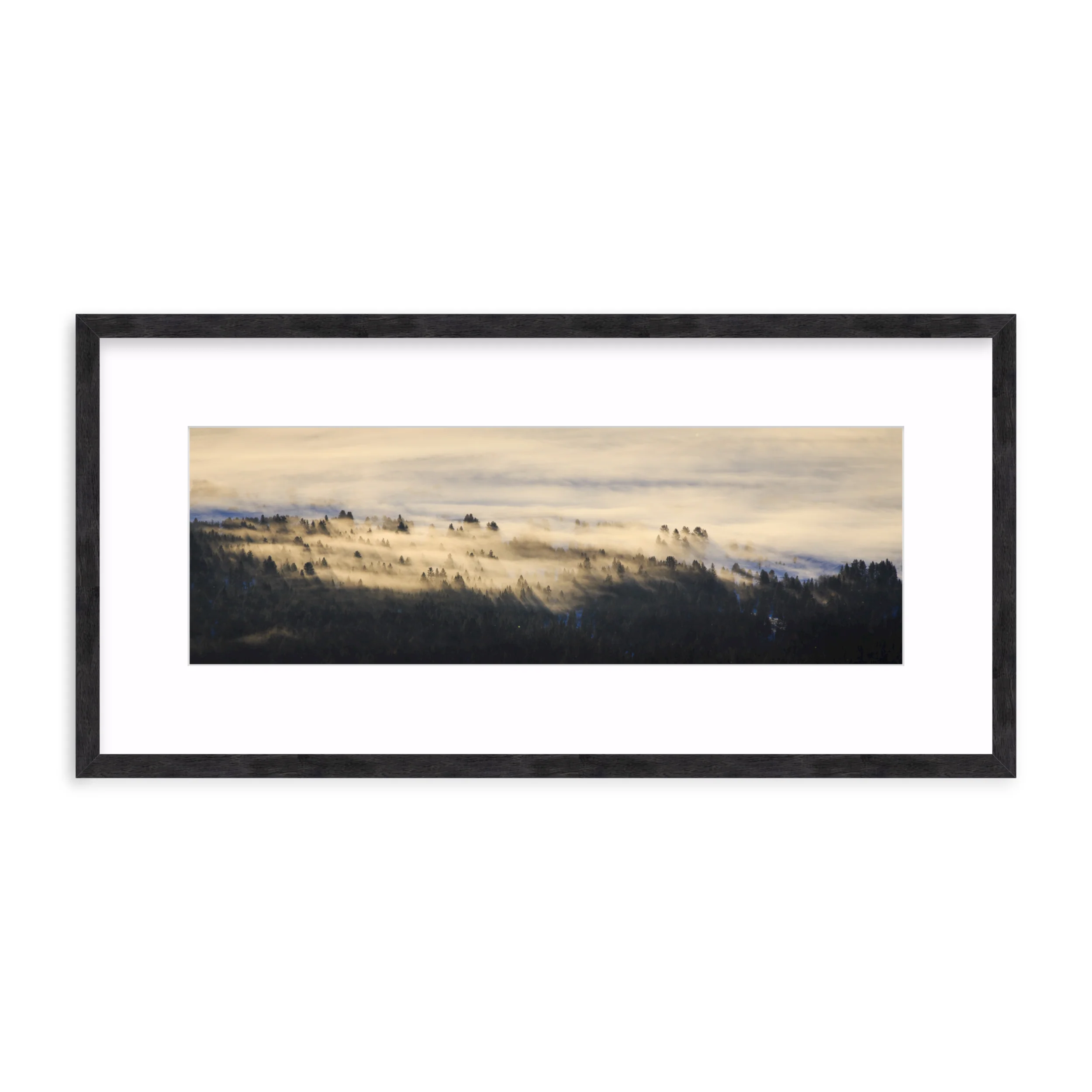 Foggy Valley Panorama - Image 12