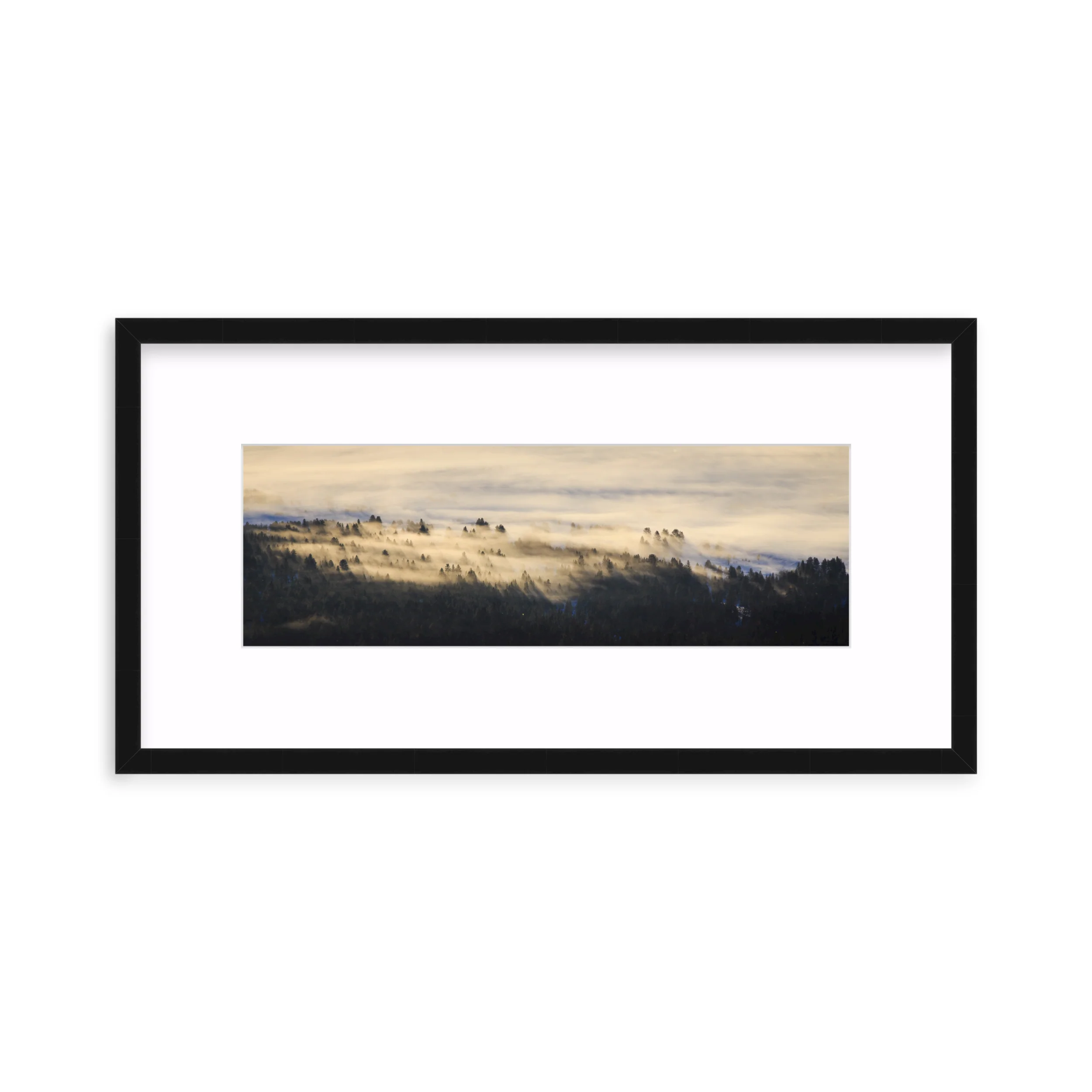 Foggy Valley Panorama - Image 2