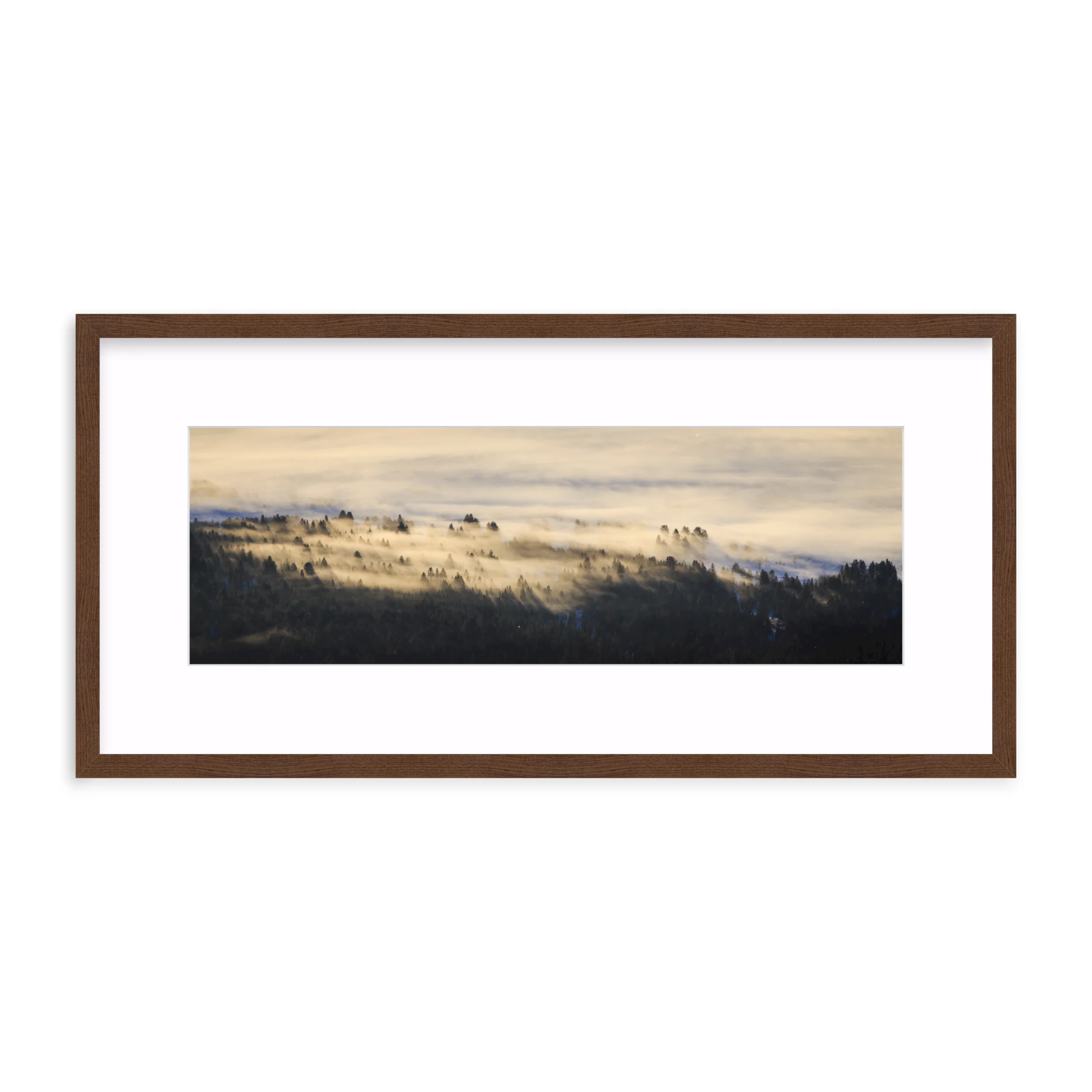 Foggy Valley Panorama - Image 5
