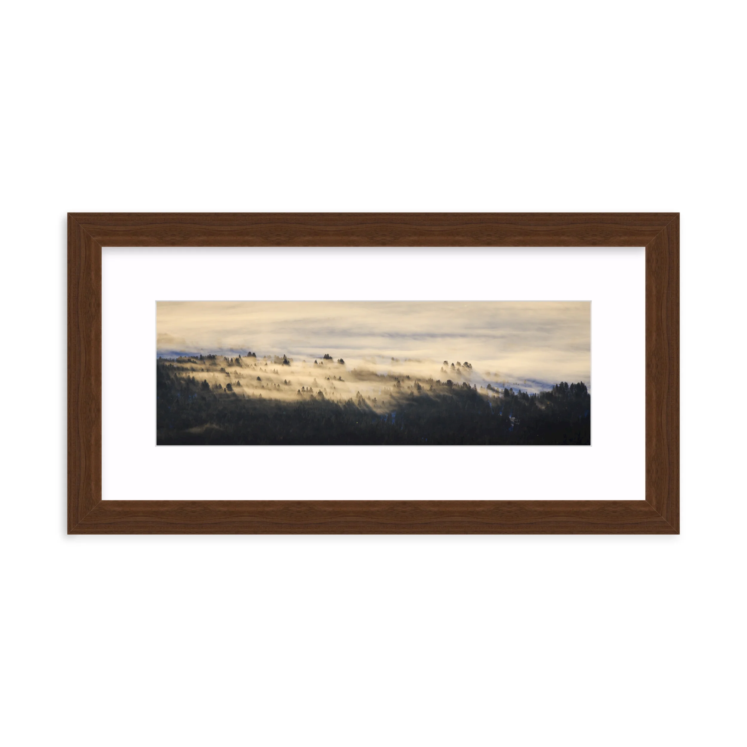 Foggy Valley Panorama - Image 8