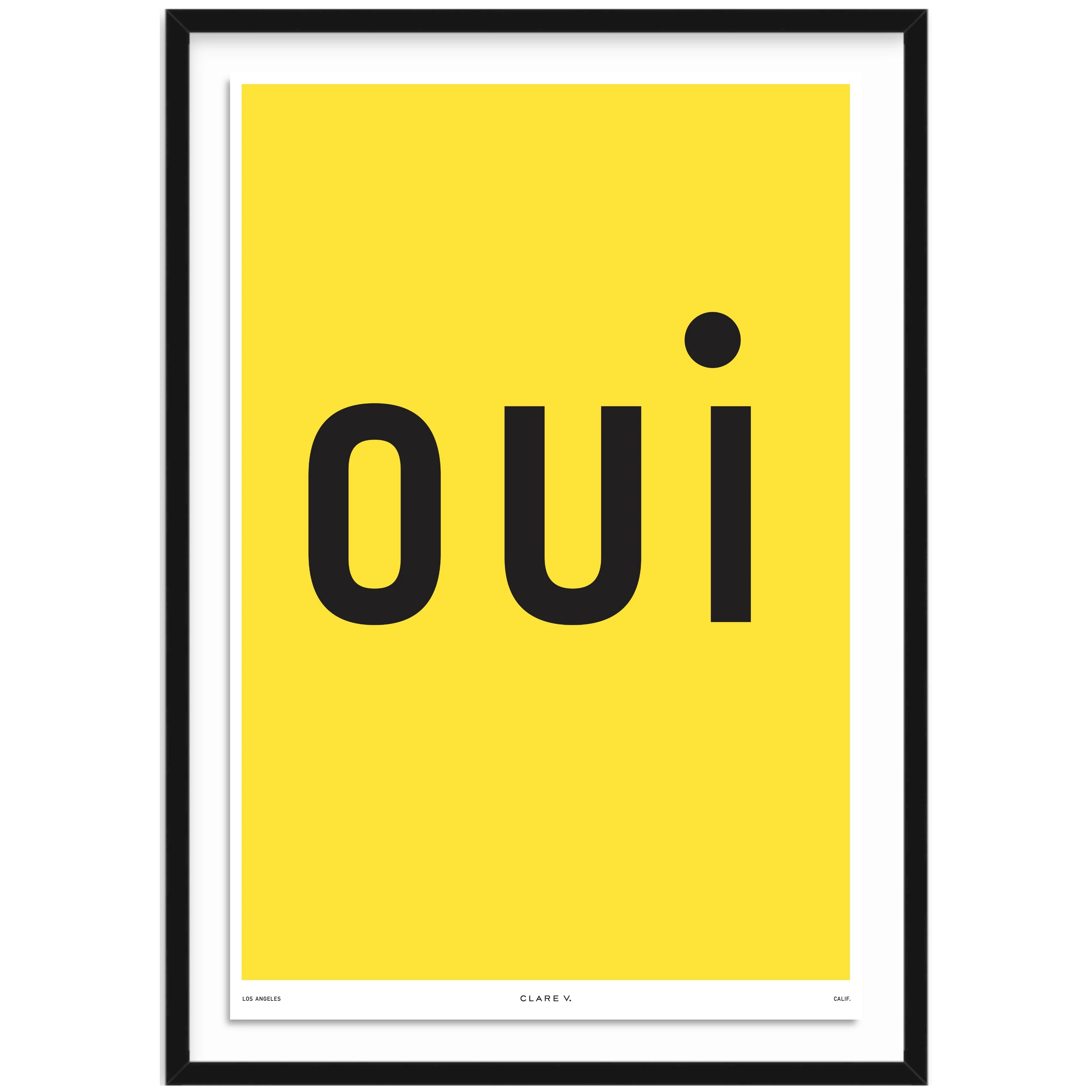 Oui Art Print - Image 3