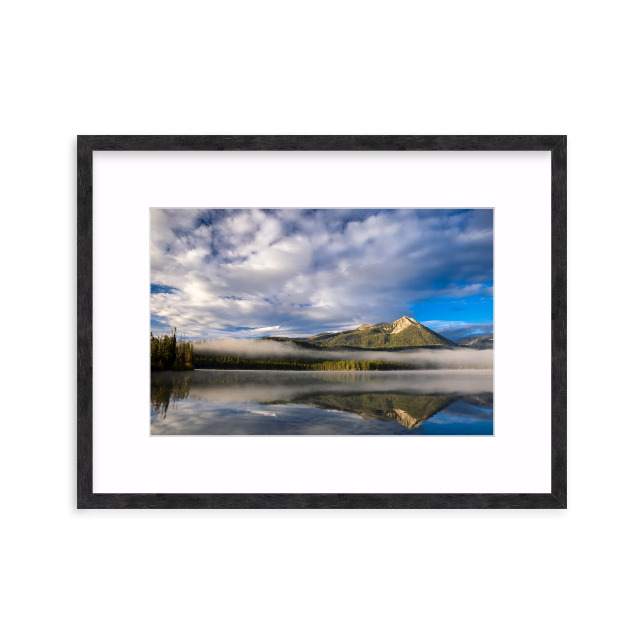 Pettit Lake Fog At Sunrise - Image 12