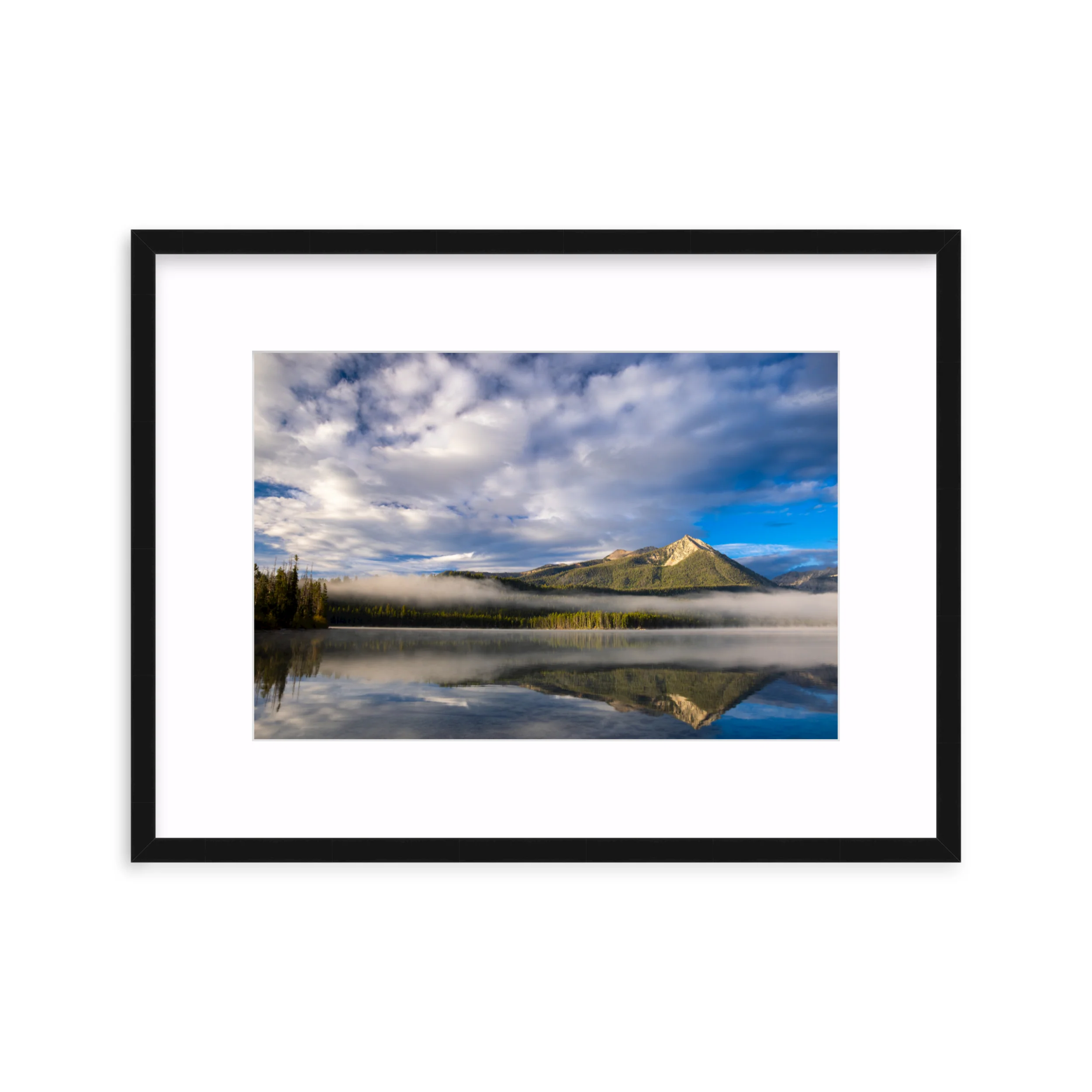 Pettit Lake Fog At Sunrise - Image 2