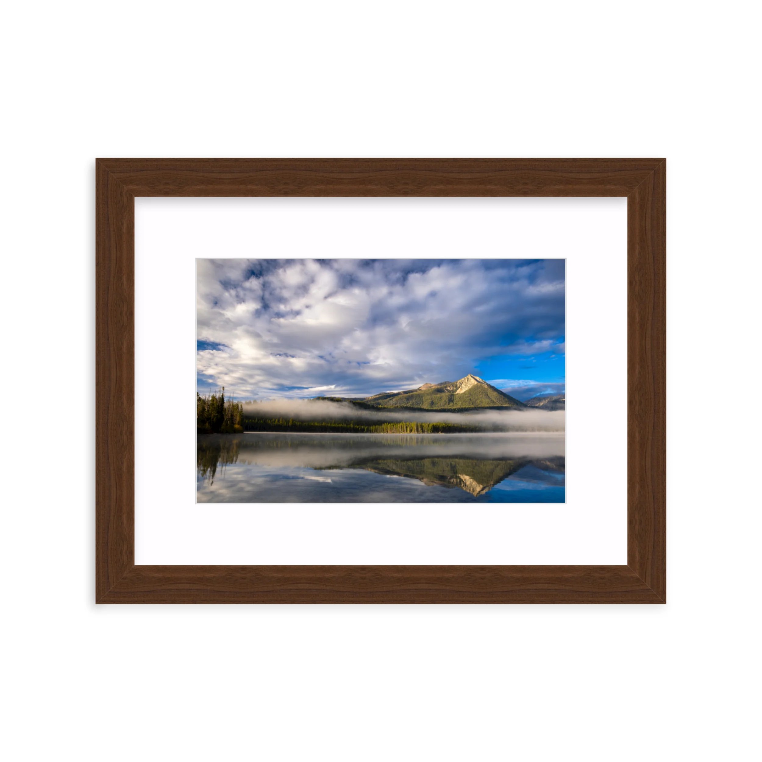 Pettit Lake Fog At Sunrise - Image 9
