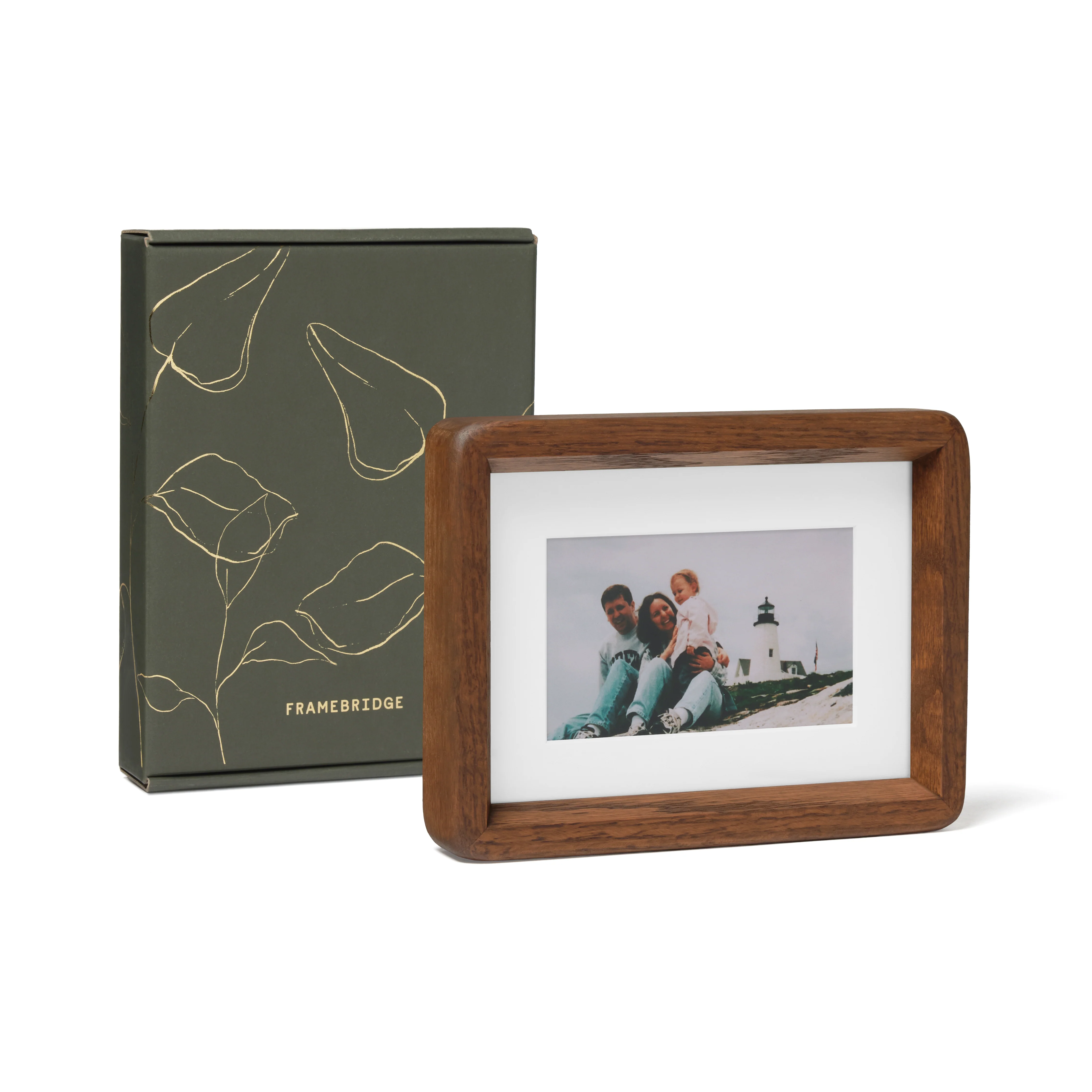 Rustic Wood Frame: 6.5x8.5 - Image 4